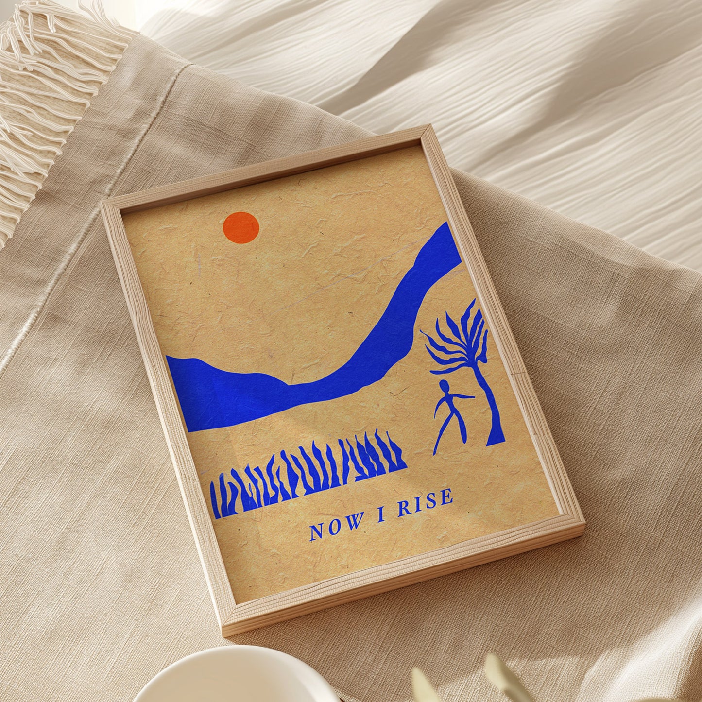 NOW I RISE POSTER