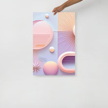 Load image into Gallery viewer, Soft Shapes Poster
