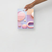 Load image into Gallery viewer, Soft Shapes Poster
